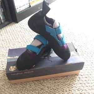 Evolv climbing shoes
